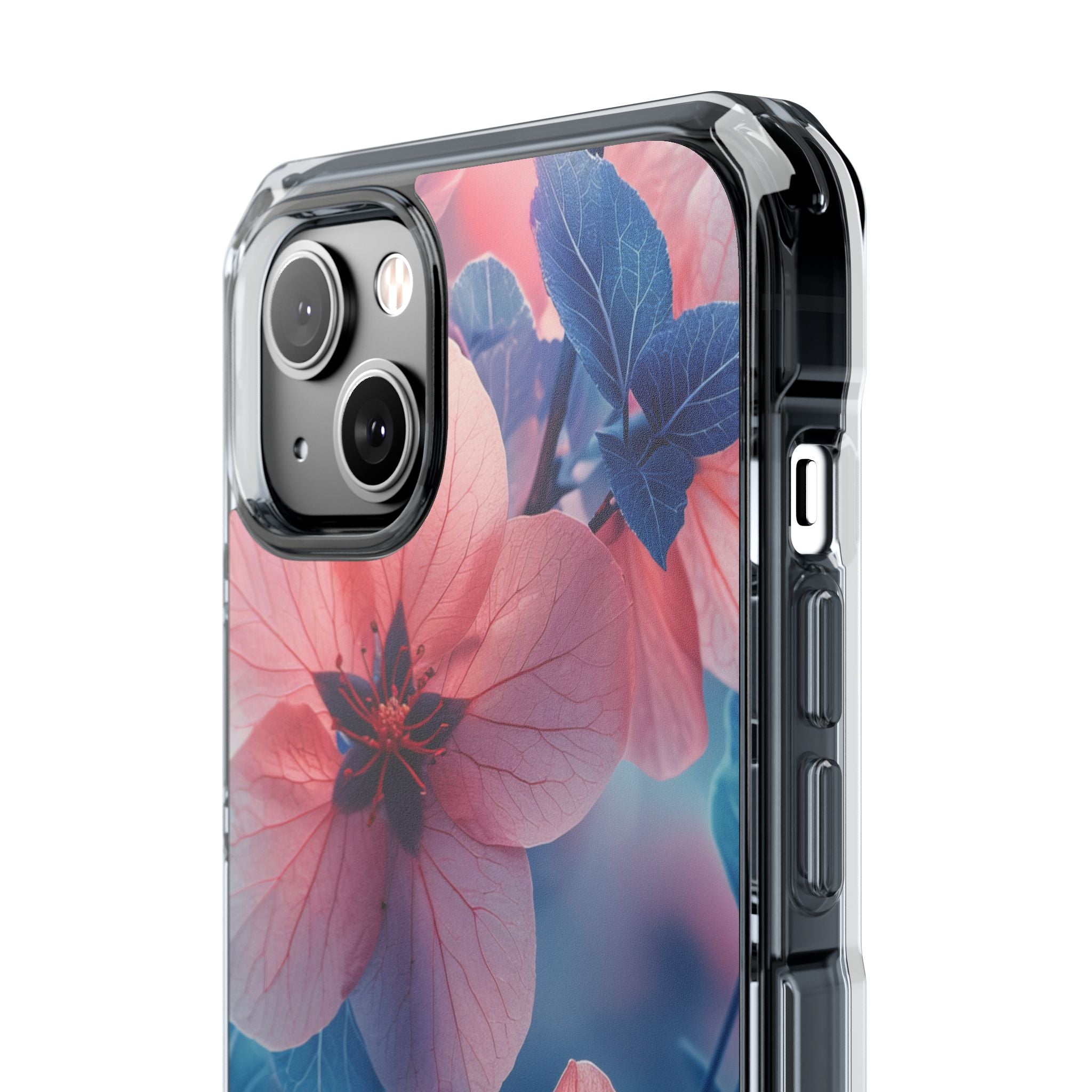 Blossom Serenity - Clear Impact iPhone 14 Phone Case