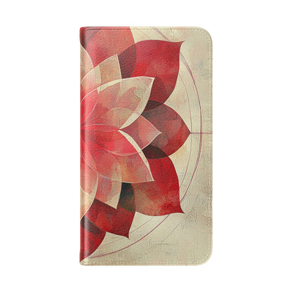 Crimson Bloom - Samsung S23 Case - Wallet