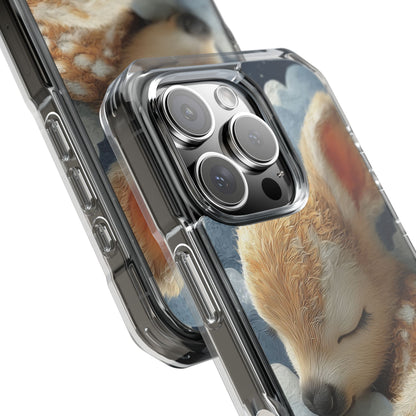 Dreaming Fawn Sleeps iPhone Case - Impact