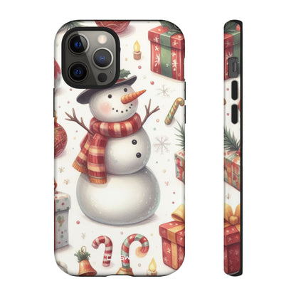 Snowman Welcomes Joy - iPhone Case