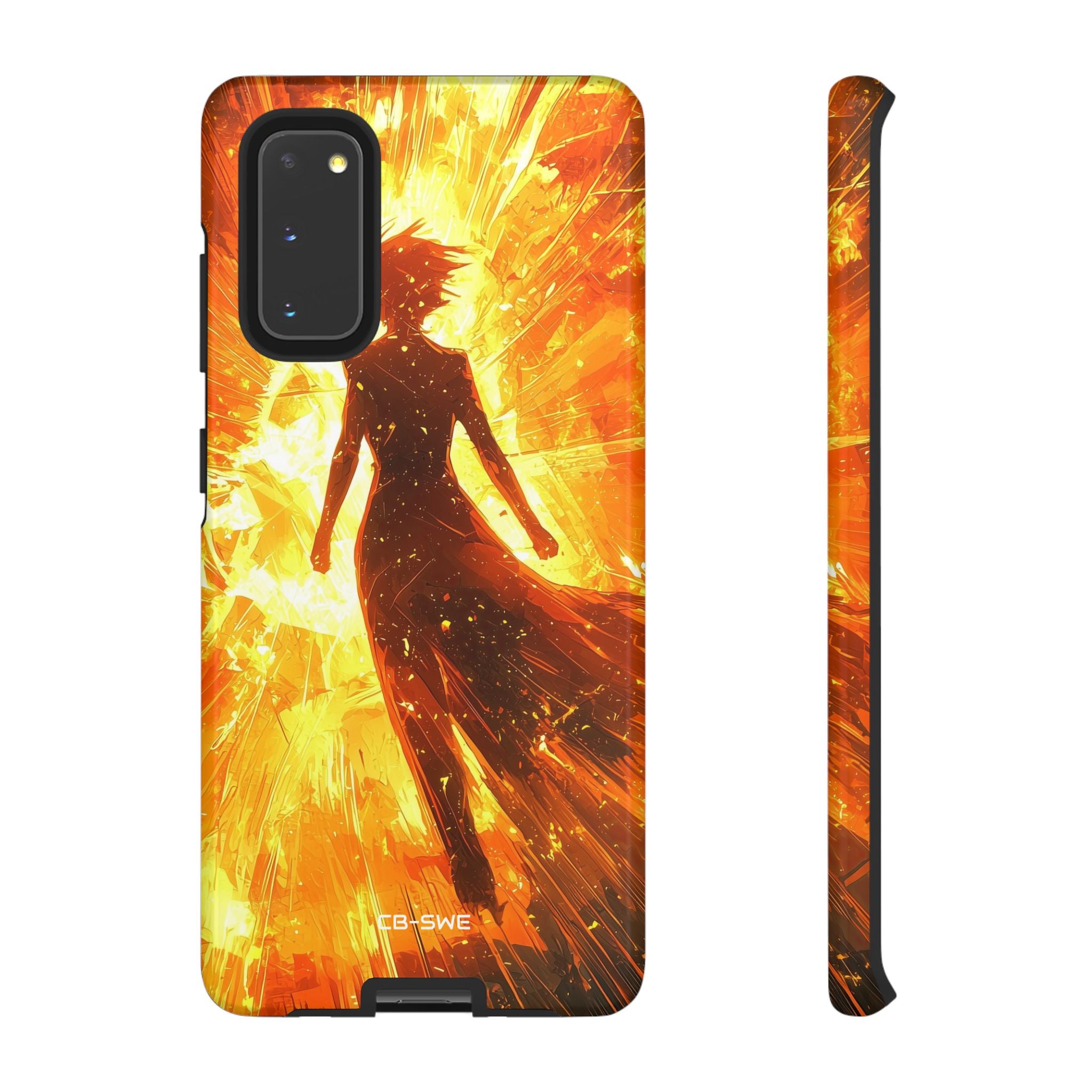 Fiery Energy Erupts - Samsung Case