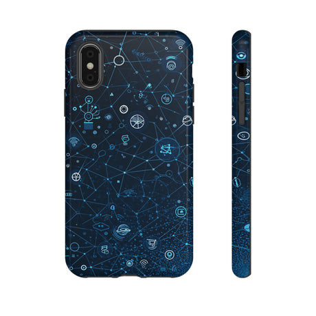 Link Spectrum: Connectivity Gradient - Protective Phone Case