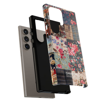 Patchwork Floral Quilt Samsung S24 - Tough