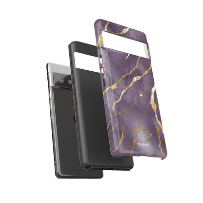 Golden Veins Flowing - Google Pixel Case