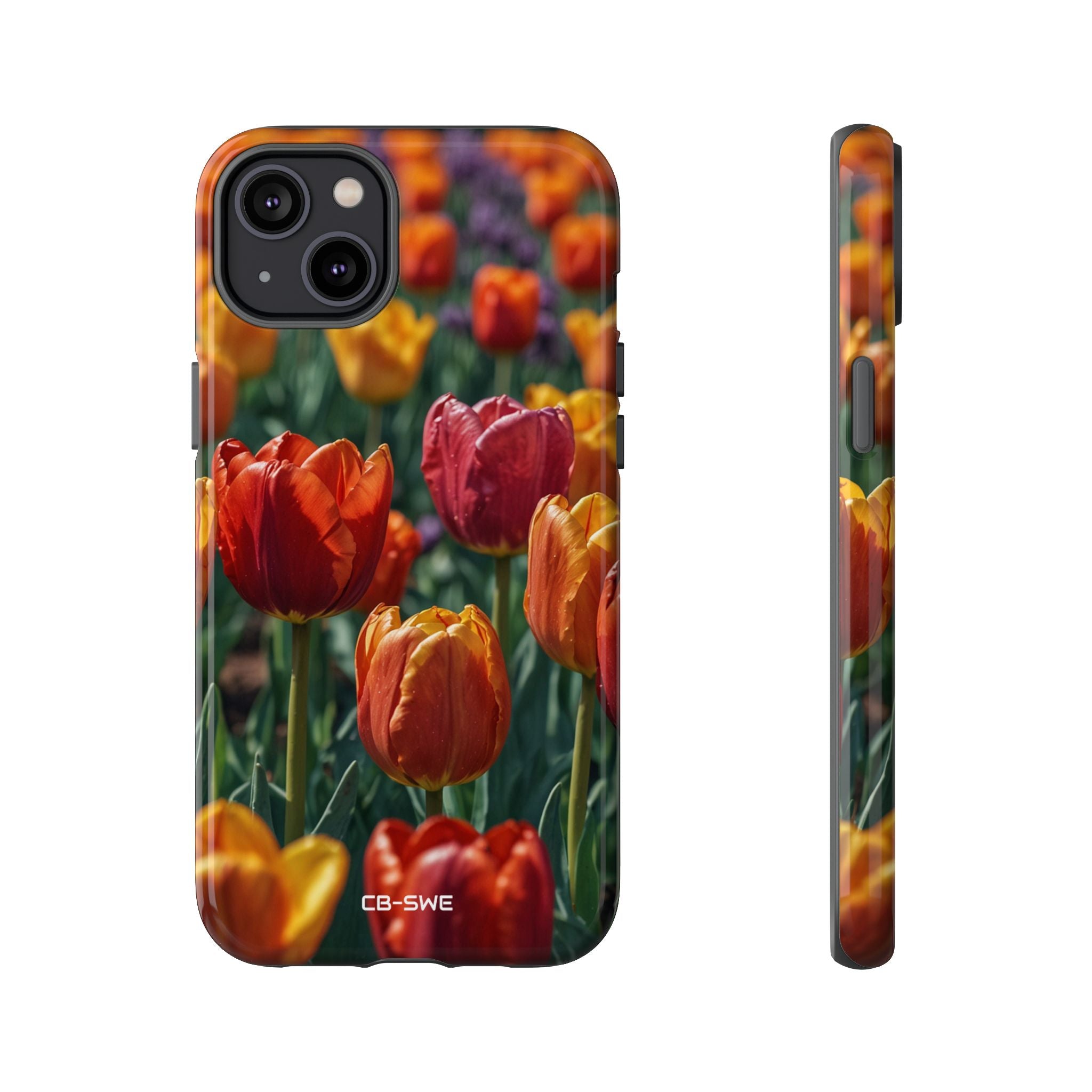 Tulips Embrace Breeze - iPhone Case