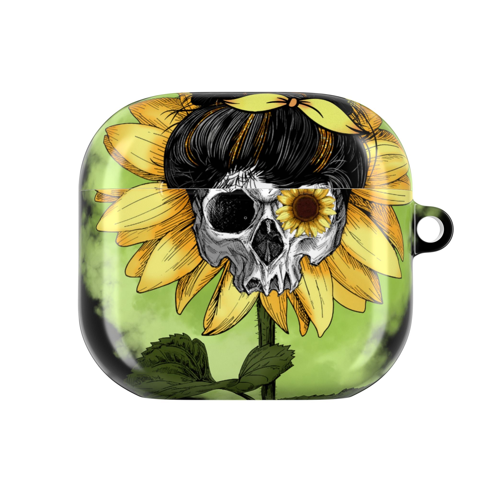 Skull Sunflower - AirPods Case