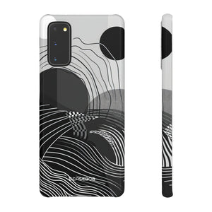 Monochrome Dynamics | Slim Phone Case for Samsung