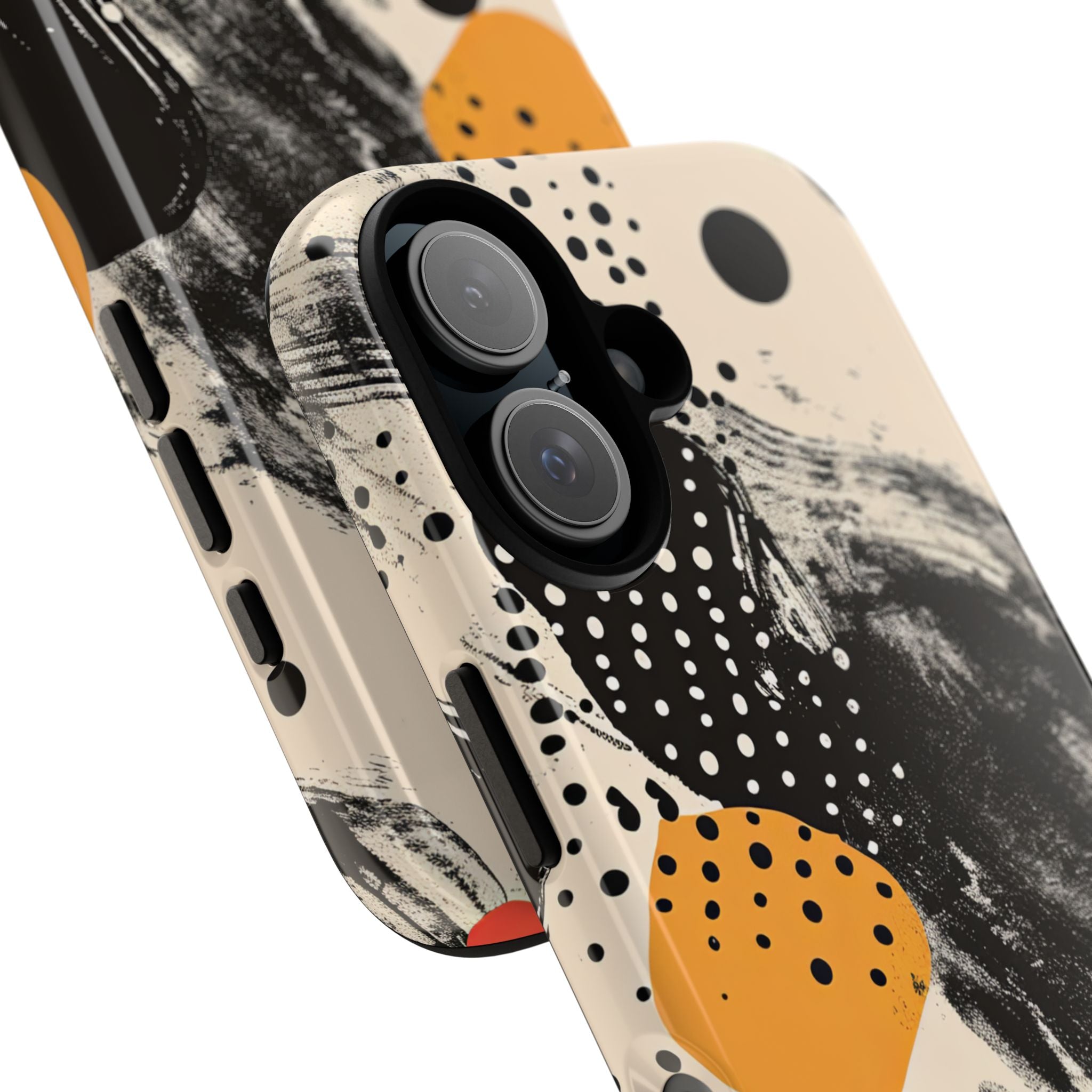 Swirl Chaos Geometry iPhone 16 - Tough