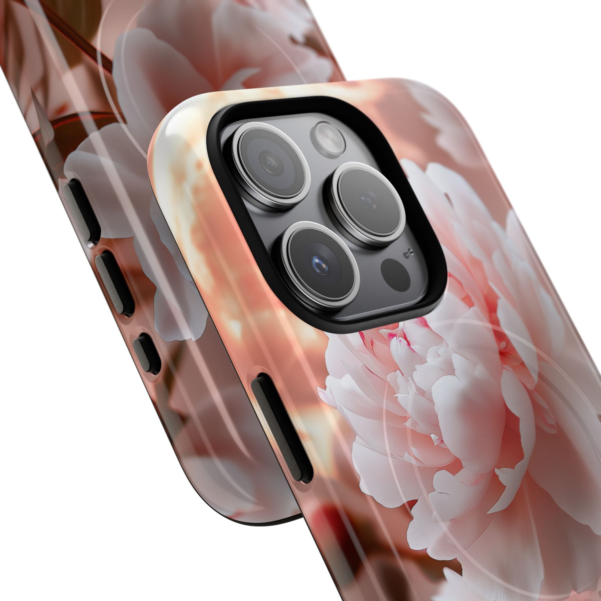 Peony Moonlight iPhone 15 Pro Case - Tough+