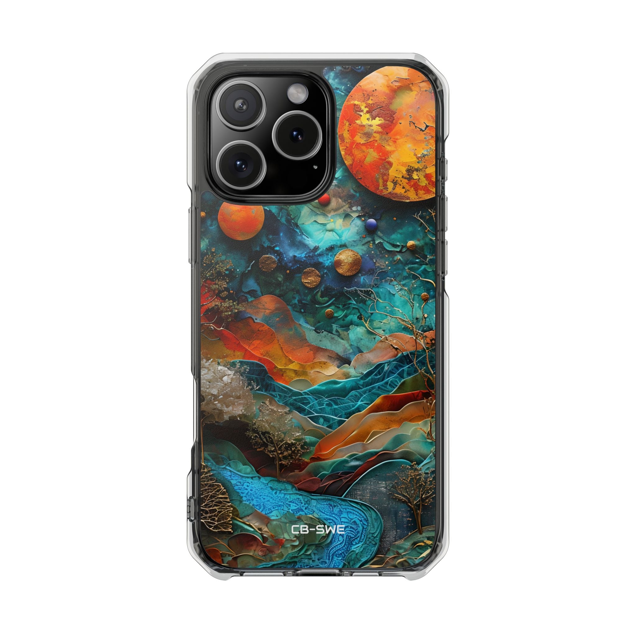 Celestial Wonders Unfold iPhone Case - Impact