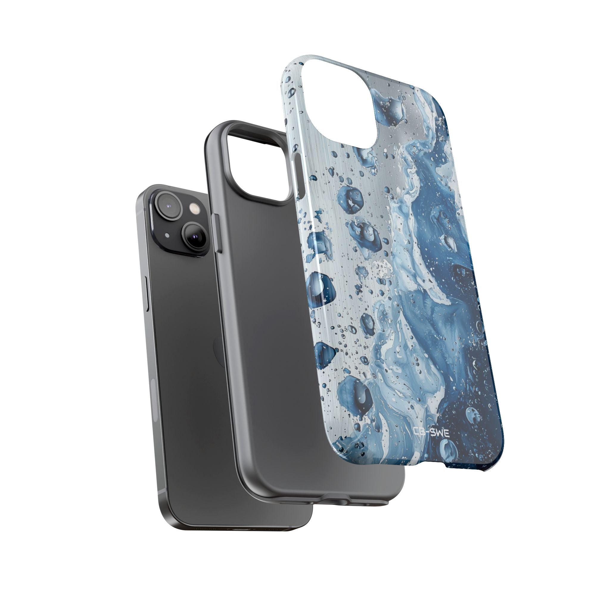 Water Bubbles Dance - iPhone Case