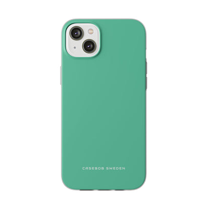 Medium Aquamarine iPhone 14 - Flexi Phone Case