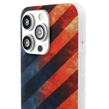 Diagonal Stripes Blaze iPhone 13 Pro - Soft