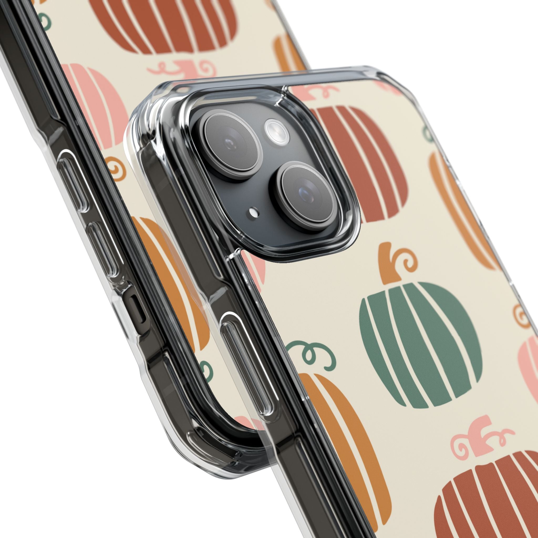 Whimsical Pumpkin Harmony iPhone Case - Impact