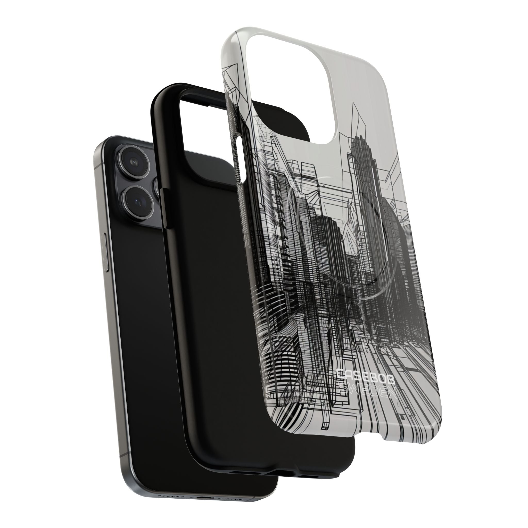 Urban Line Maze iPhone 15 - Robust+