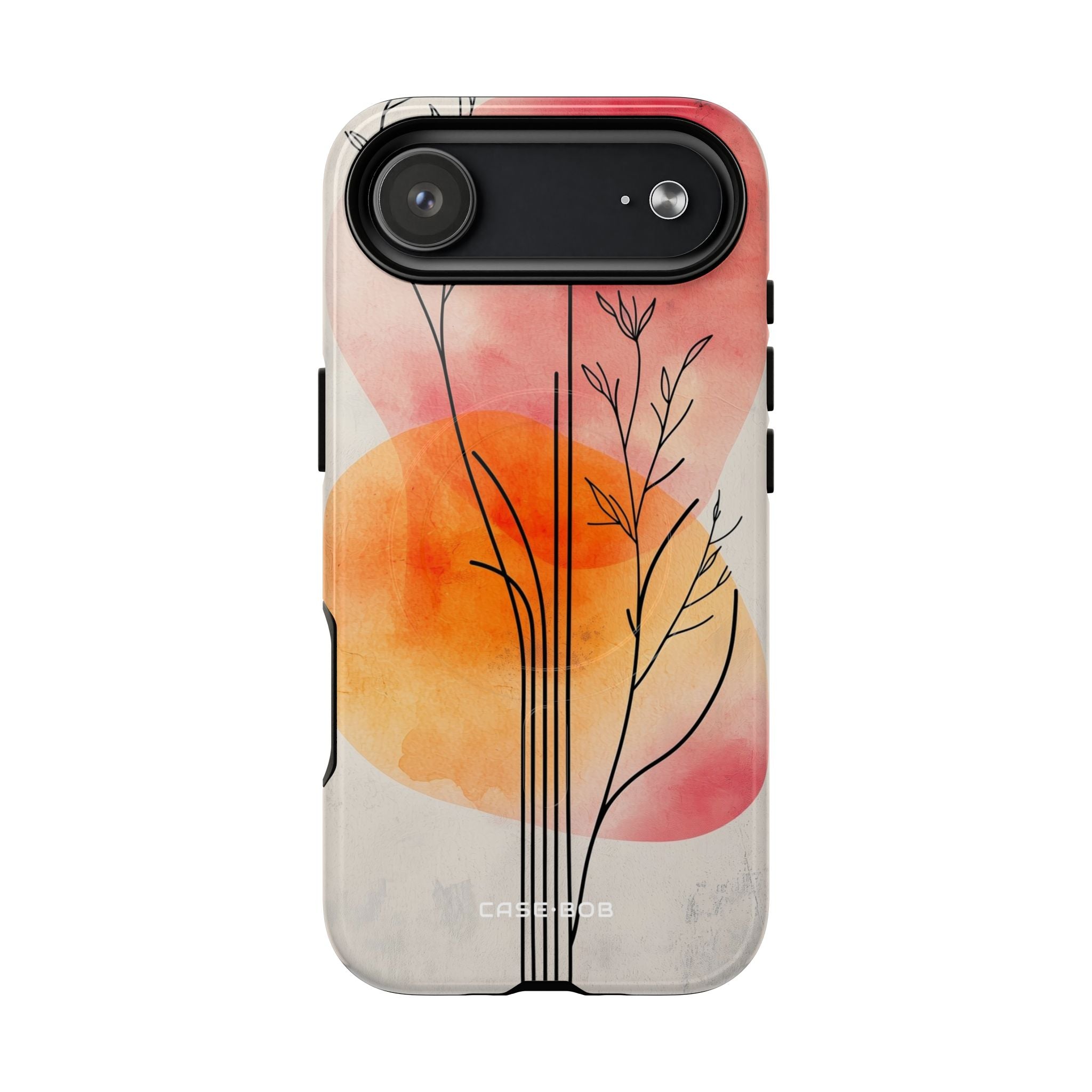 Curved Stem Sunset iPhone 17 Air Case - Tough+