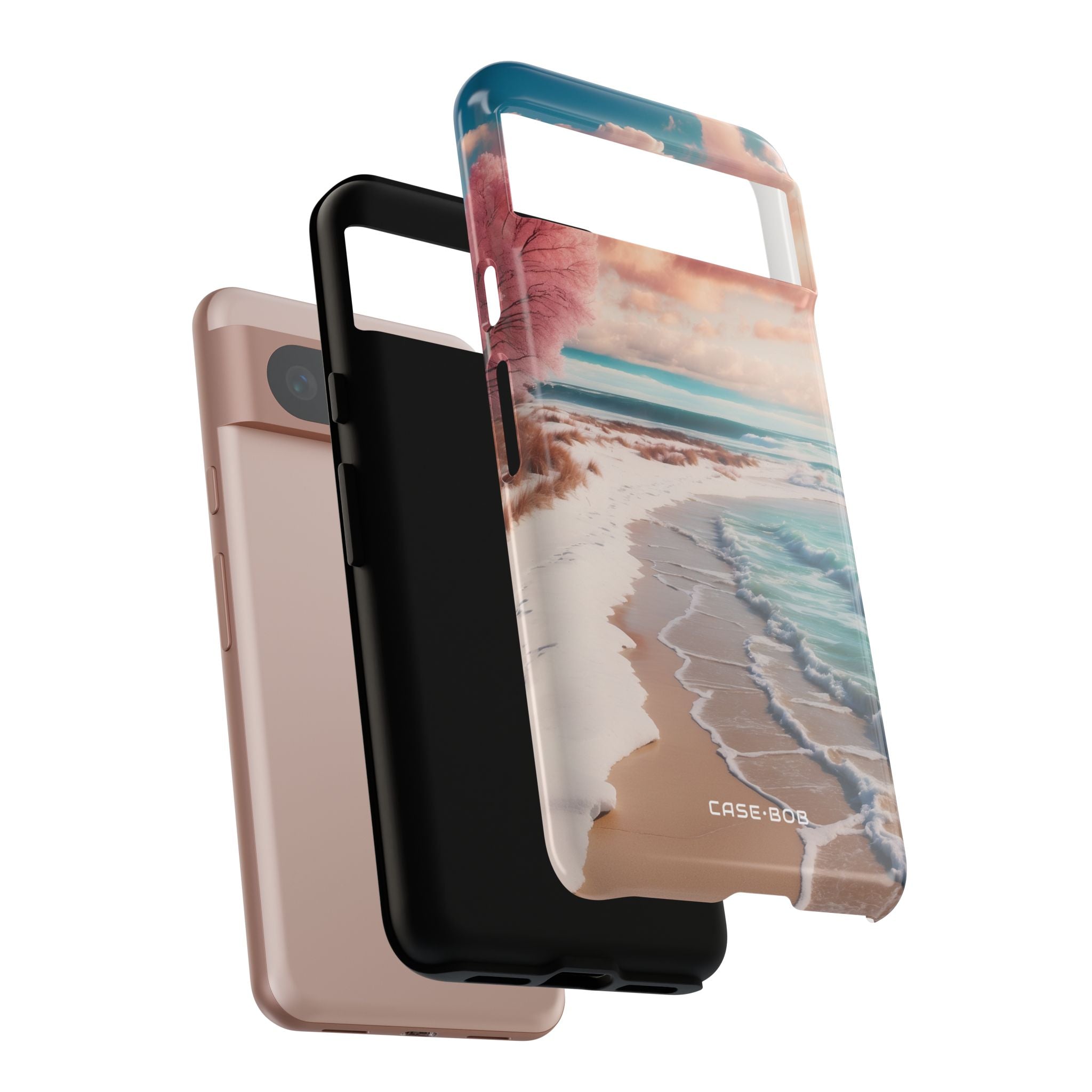 Pink Tree Breeze Google Pixel 8 Case - Tough