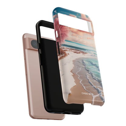 Pink Tree Breeze Google Pixel 8 Case - Tough