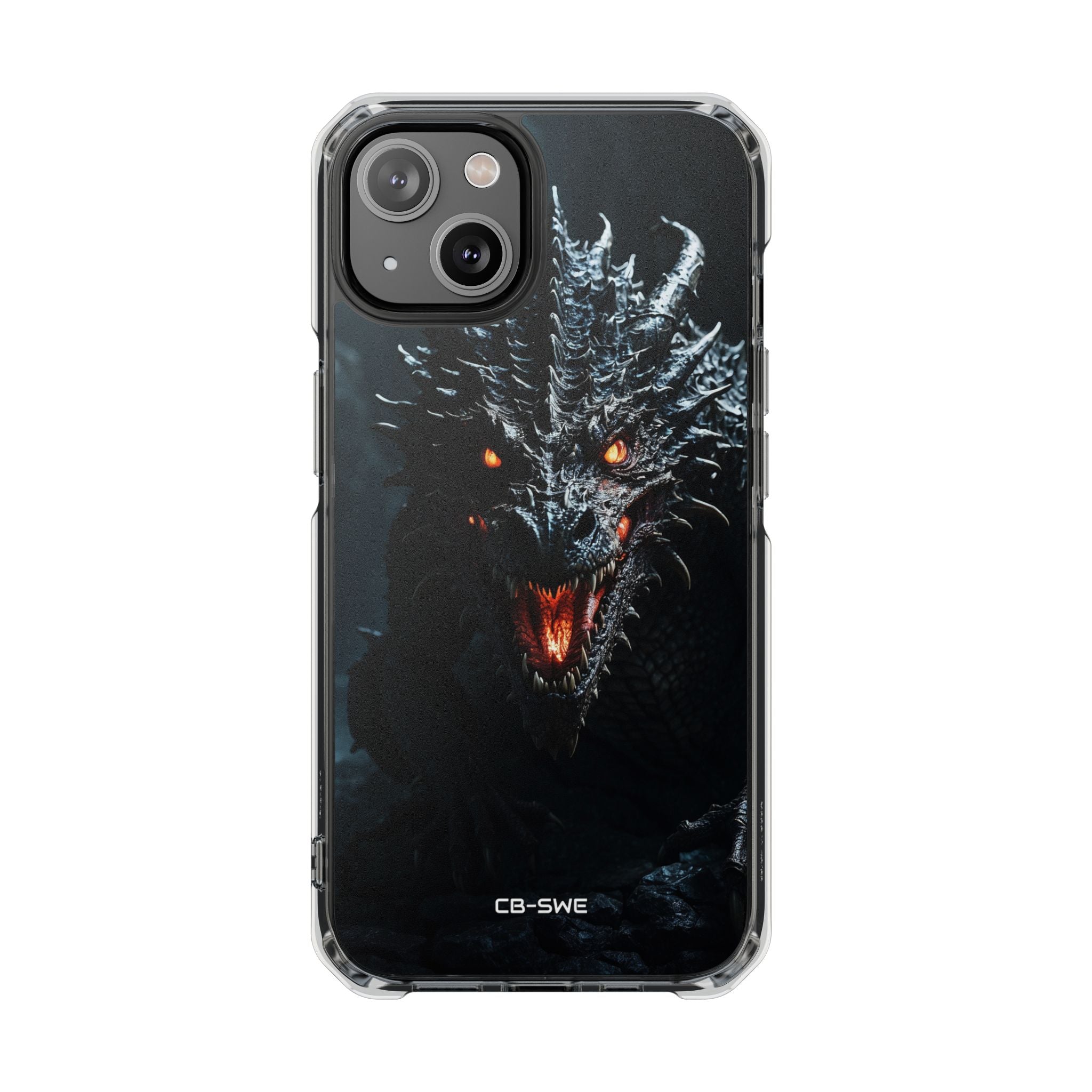 Fierce Dragon Roars iPhone Case - Impact
