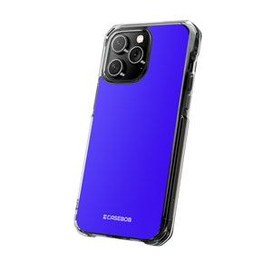 Ultramarinblau | Handyhülle für iPhone (Clear Impact Case – magnetisch)