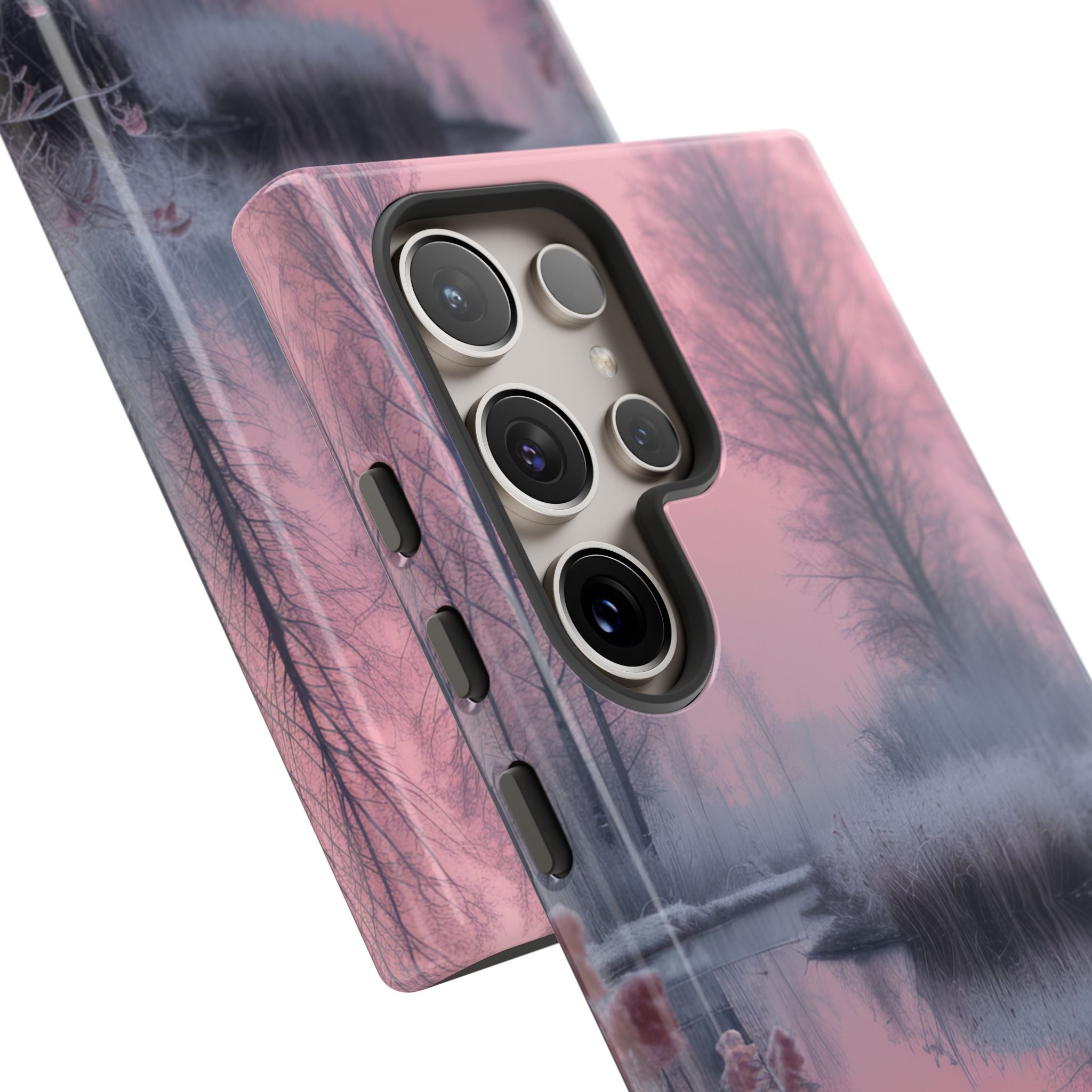 Pink Serenity Case - Tough Samsung S24 Phone Case