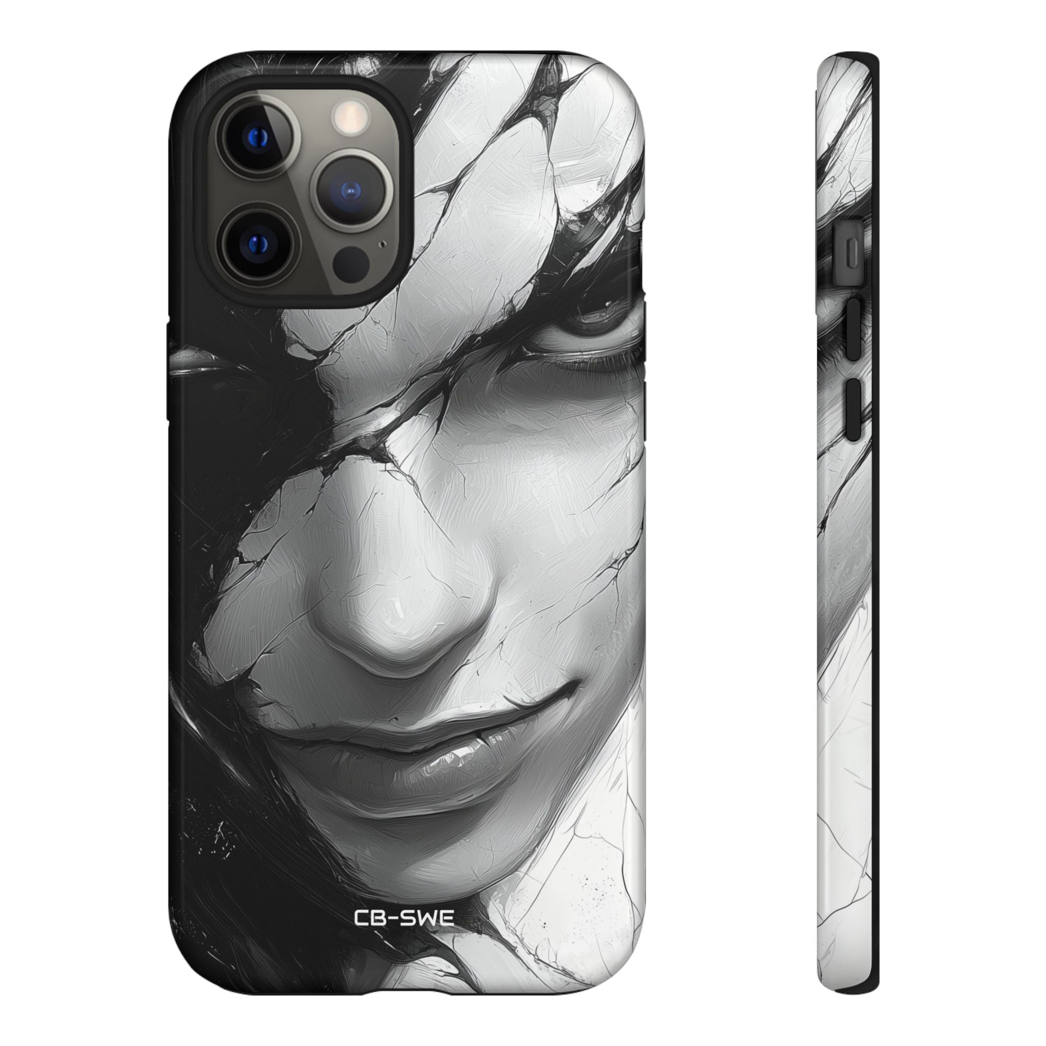 Shattered Gaze Reflects - iPhone Case