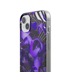 Ultraviolettes Design | Handyhülle für iPhone (flexible Hülle) 