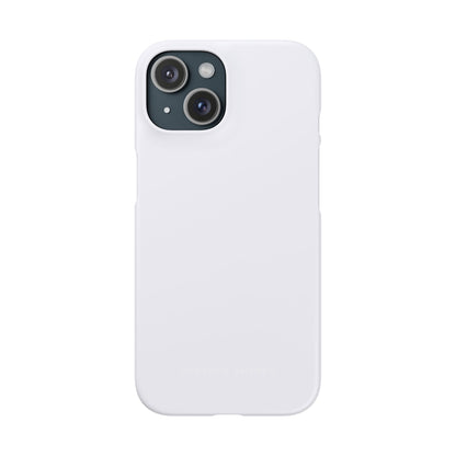 Ghost White iPhone 15 - Slim Phone Case