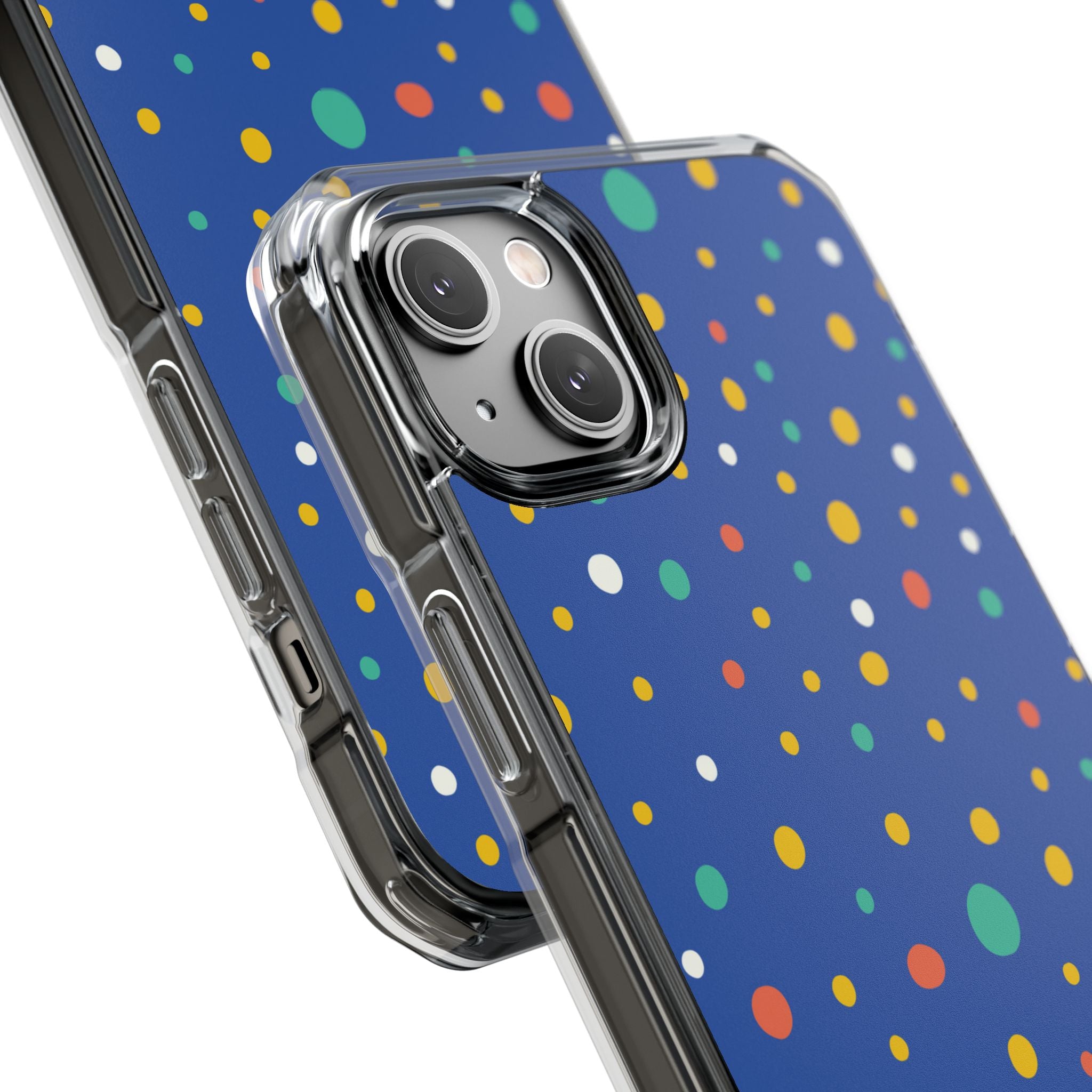 Colorful Dots Dance iPhone Case - Impact