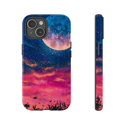 Oil painting - Big Planet - Protective Phone Case