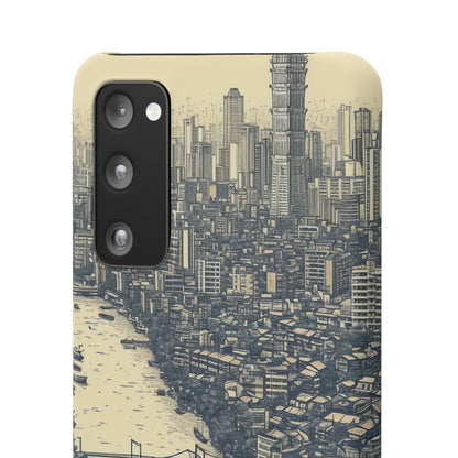 Nostalgic Metropolis | Slim Phone Case for Samsung