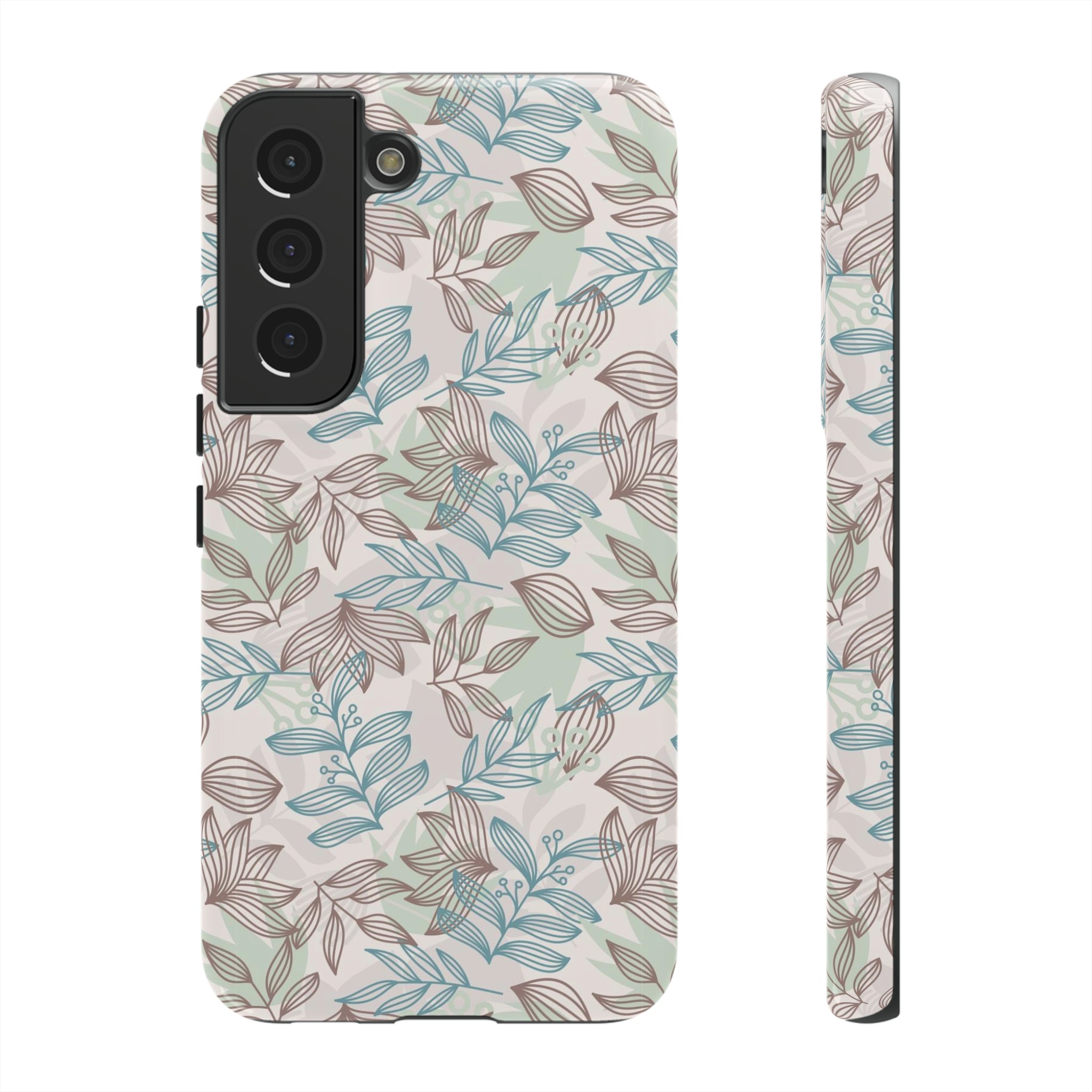 Minty Leaf - Protective Phone Case