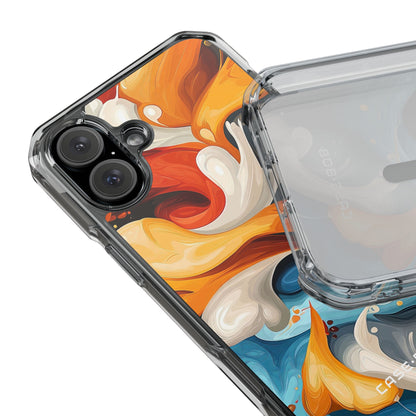 Crimson Ribbon iPhone 16 Plus Case - Impact