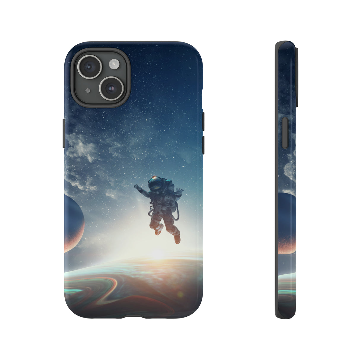 Astronaut Freefloat in Space - Protective Phone Case