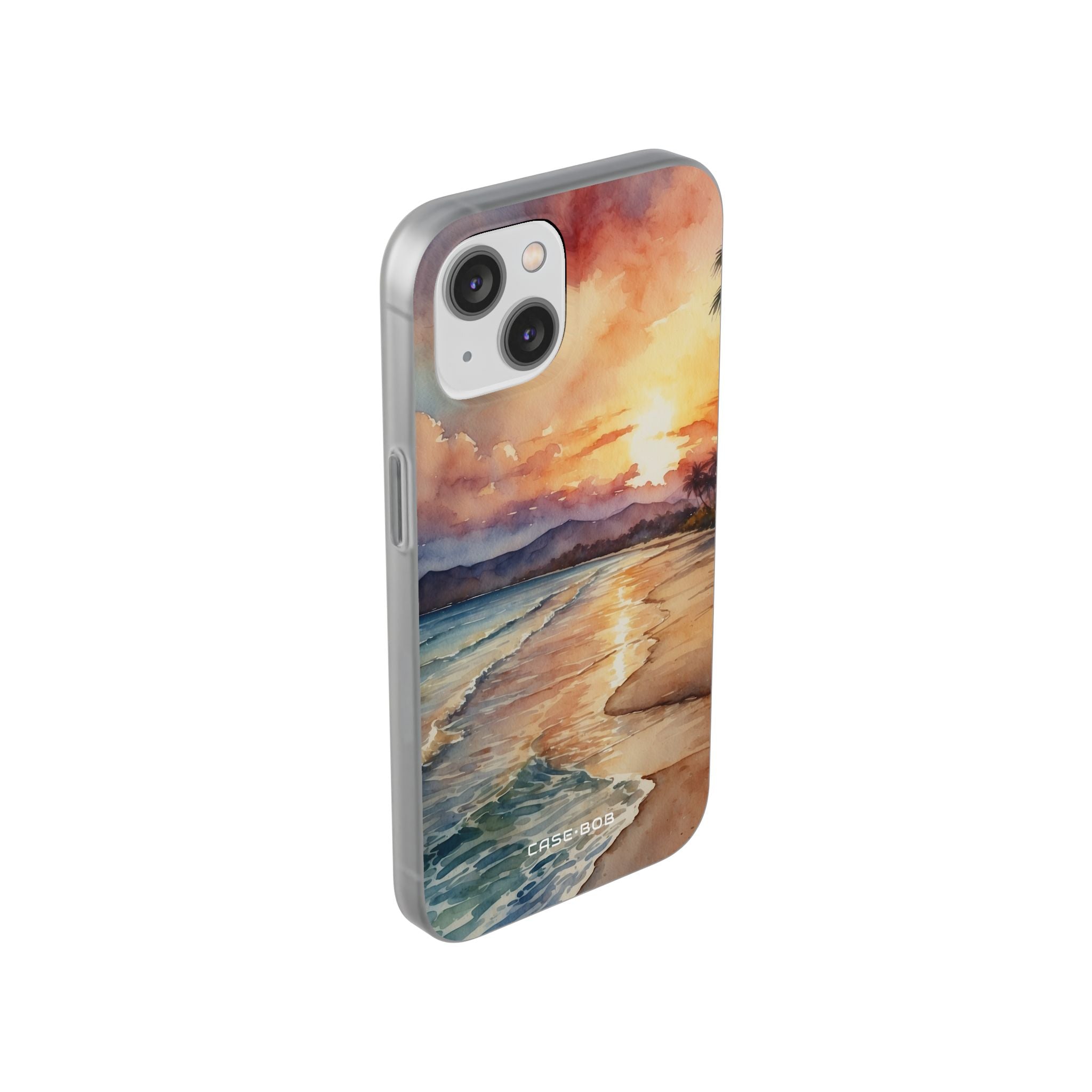 Sunset Reflection iPhone 14 Case - Soft
