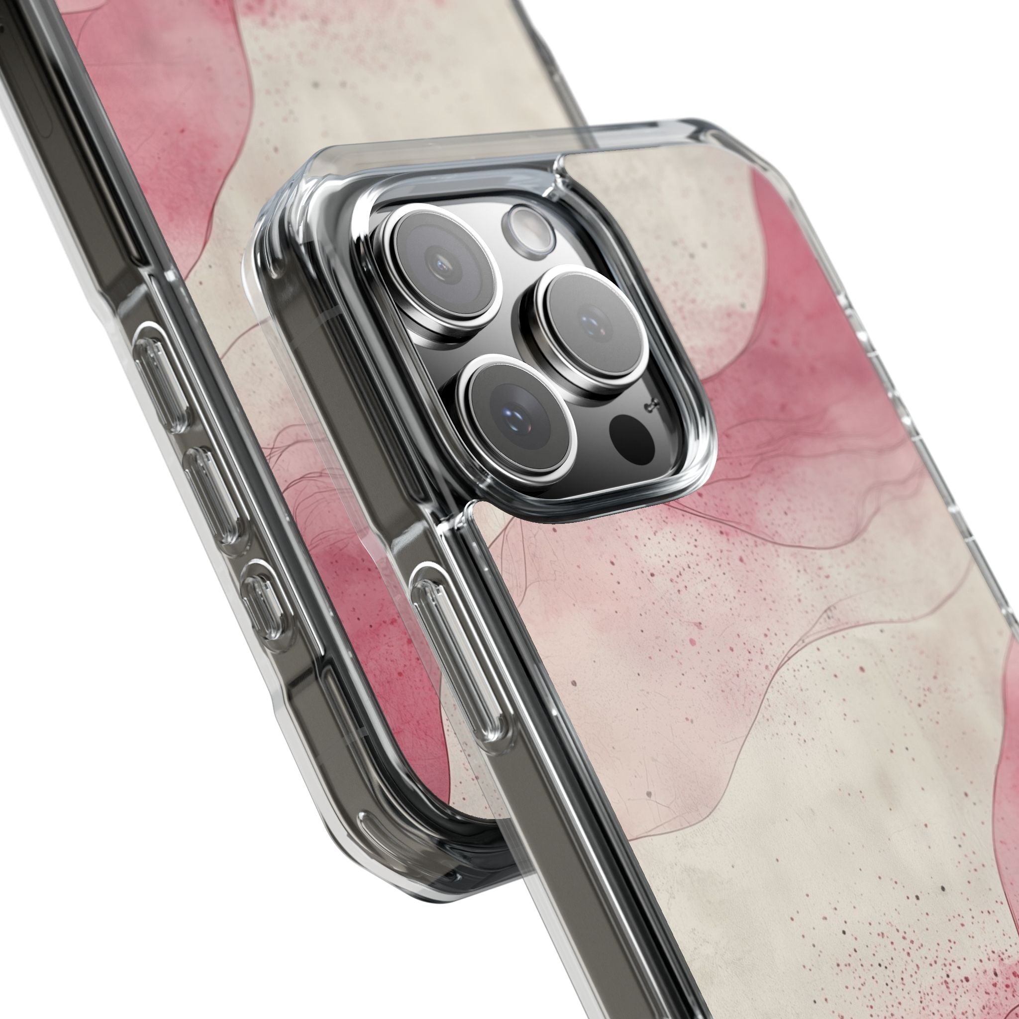 Crimson Waves iPhone 16 Pro Max Case - Impact