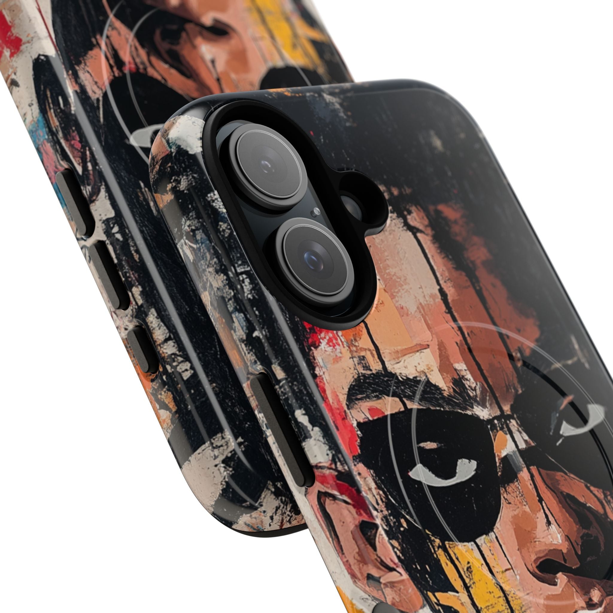 Masked Portrait Drips iPhone 16 Case - Tough+