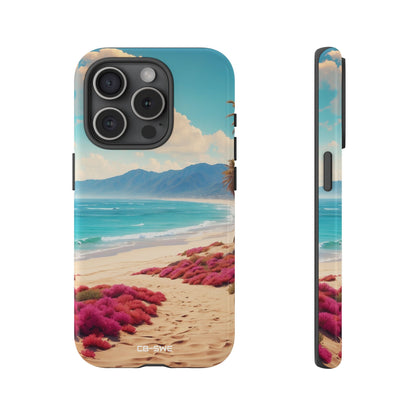 Footprints Trace Sand - iPhone Case