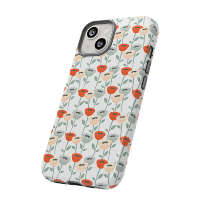 Minimalist Floral Elegance - iPhone Case