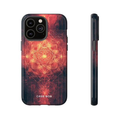 Radiant Mandala iPhone 14 Pro Max Case - Tough