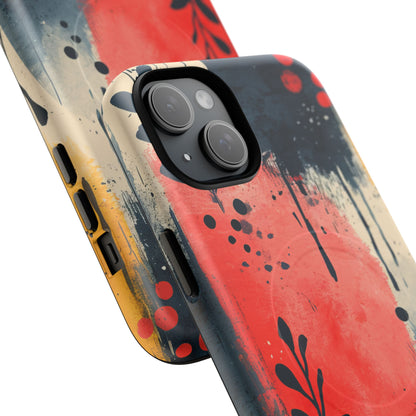 Vibrant Floral Energy iPhone 15 | Tough+ Phone Case