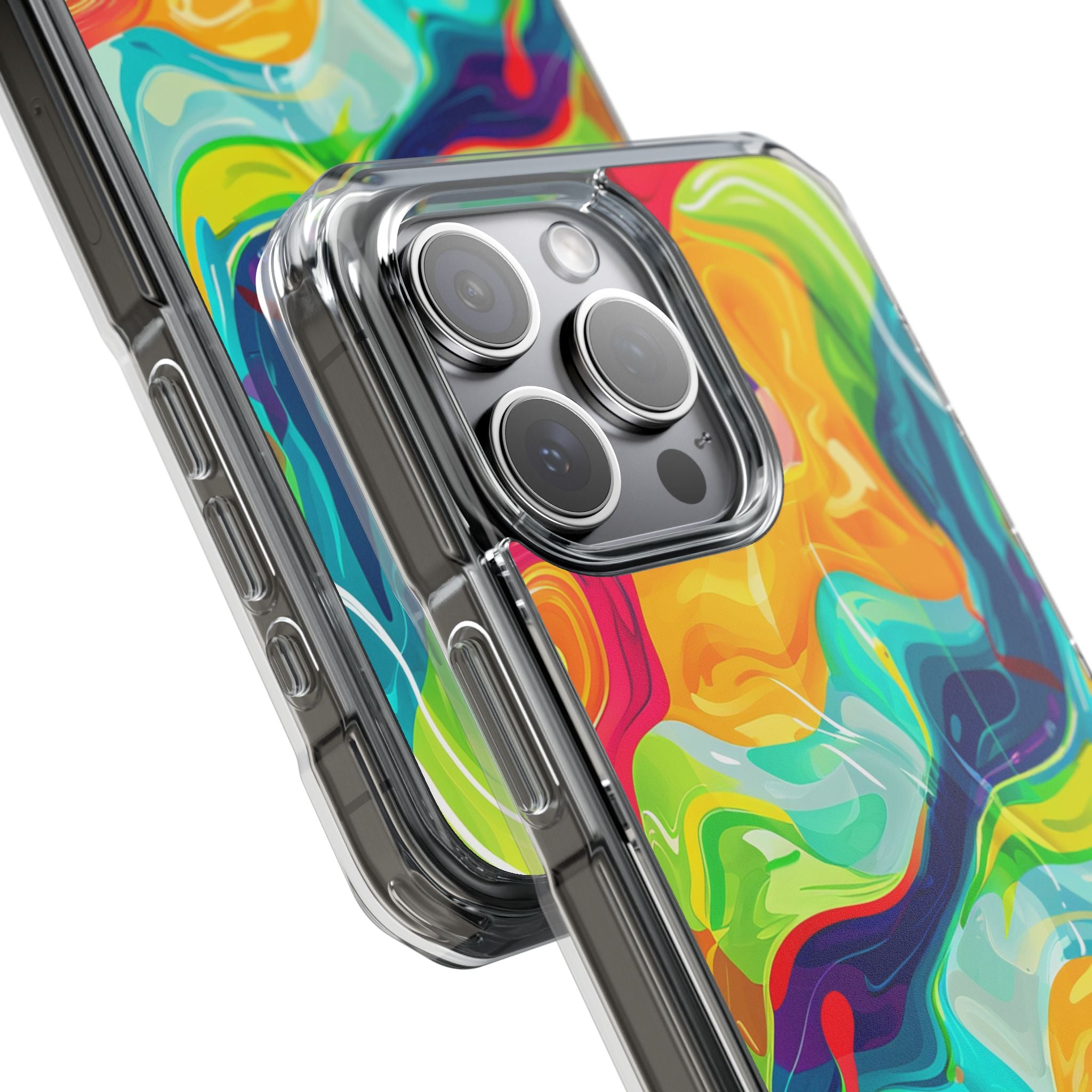 Bold Bright Patterns - Clear Impact Case for iPhone