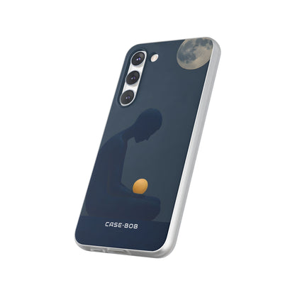 Moonlit Contemplation Samsung S23 Plus Case - Soft