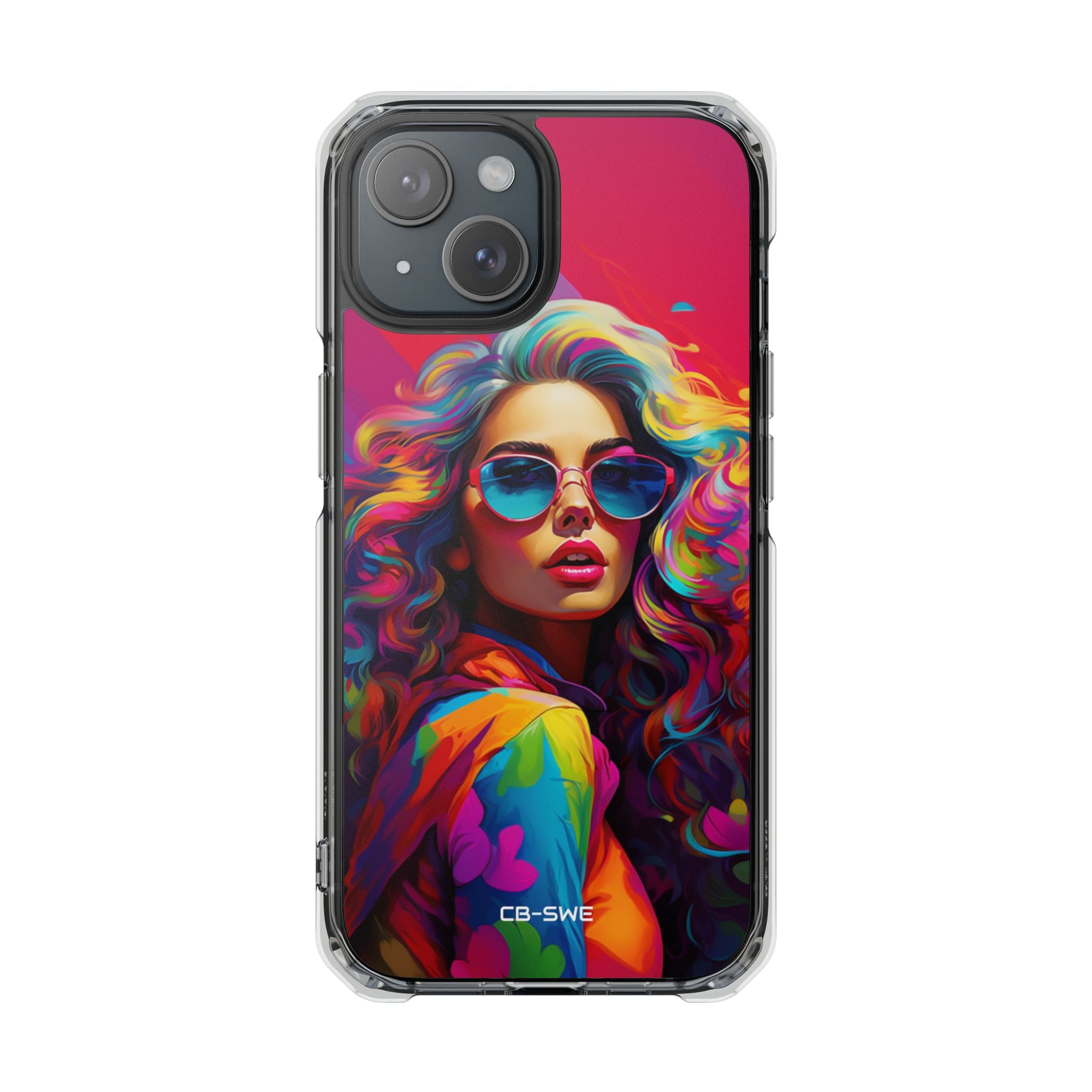 Surreal Color Fusion iPhone Case - Impact