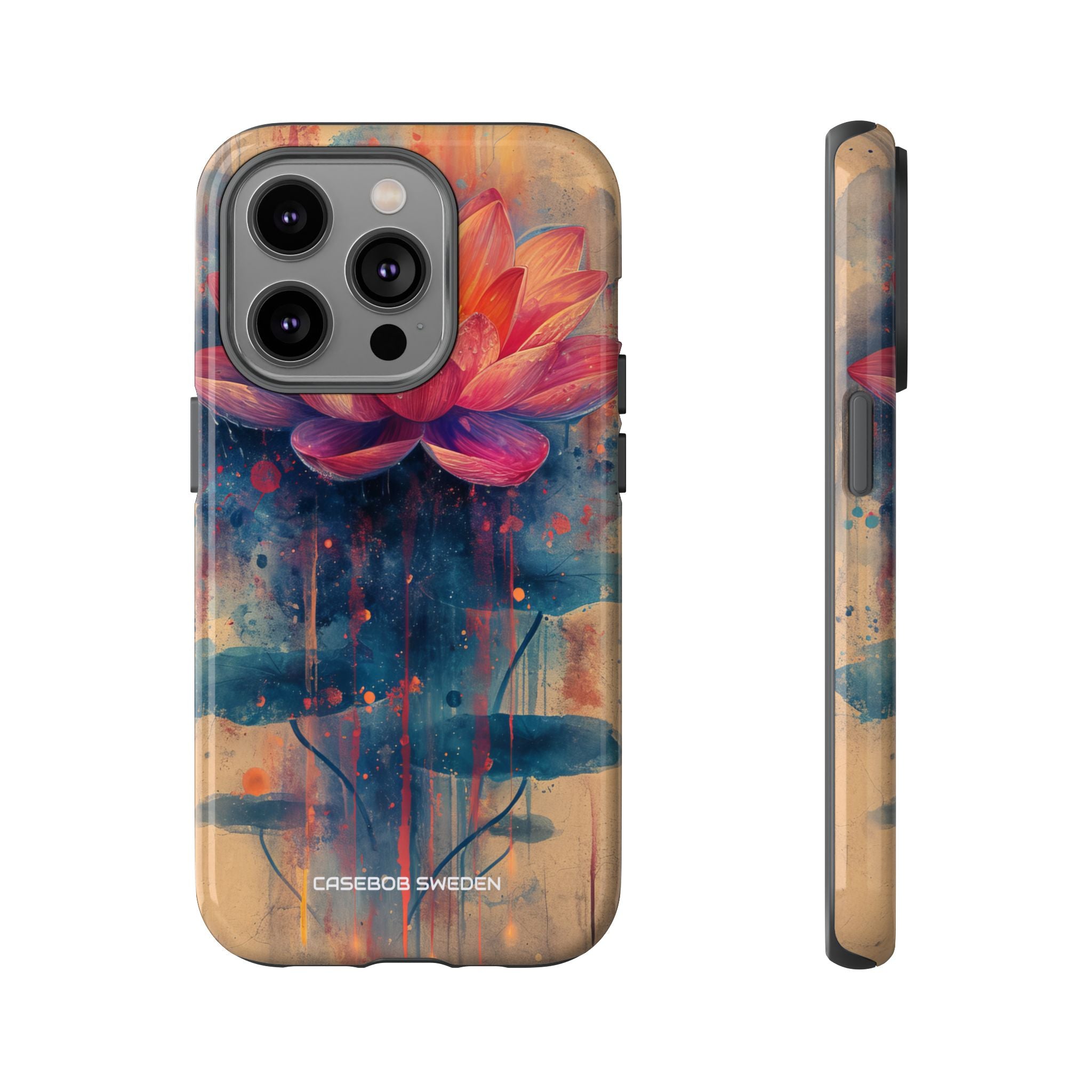 Lotus Blossom Art - Tough iPhone 14 Phone Case