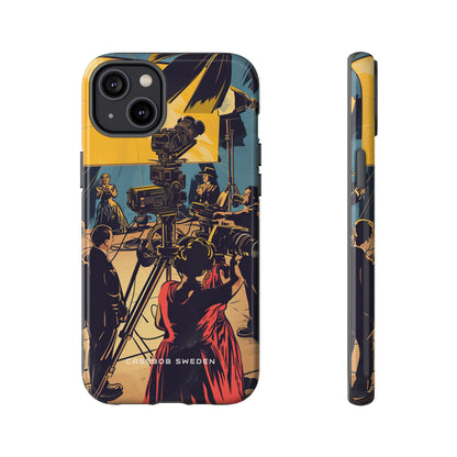 Golden Era Cinematic Spotlight iPhone 14 - Tough Phone Case