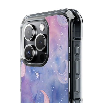 Celestial Dreamscape - Clear Impact iPhone 15 Phone Case