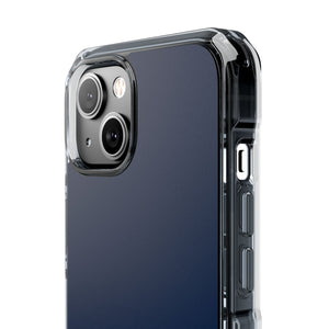 Oxford Blue | Phone Case for iPhone (Clear Impact Case - Magnetic)