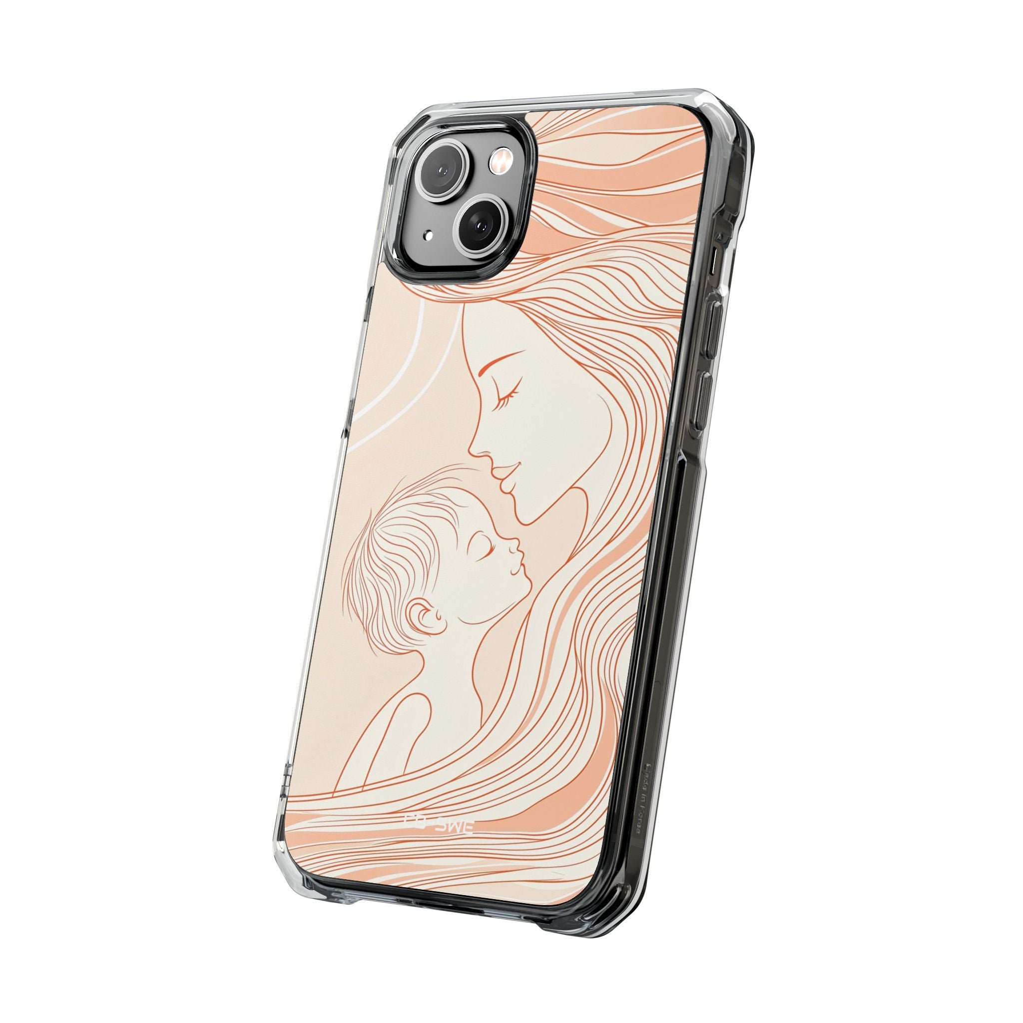 Tenderness Embraces Life iPhone Case - Impact