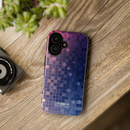 Vibrant Pixel Bloom iPhone 16 - Tough